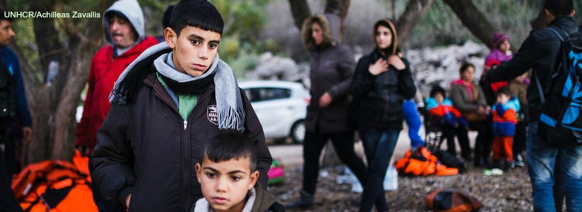 Image of Syrian refugees